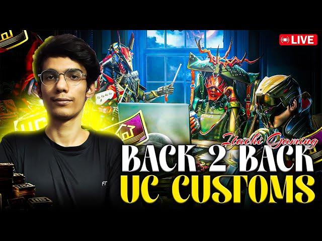 BGMI LIVE CUSTOM ROOM | RP AND UC GIVEAWAY EVERY MATCH | ALL WEAPONS AND TDM CUSTOMS