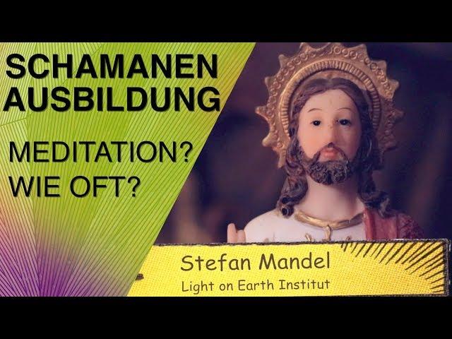 Meditation wie oft? Stefan Mandel welchen Stellenwert hat die spirituelle Praxis in deinem Leben?