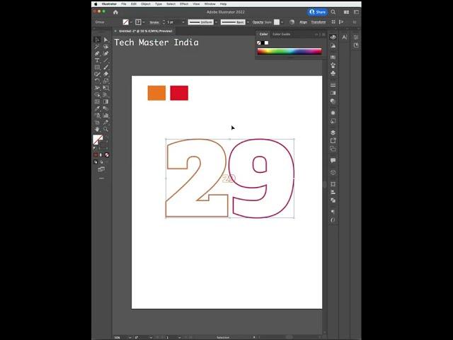 How to Create Stylish blend effect in Illustrator| Adobe Illustrator Tutorial