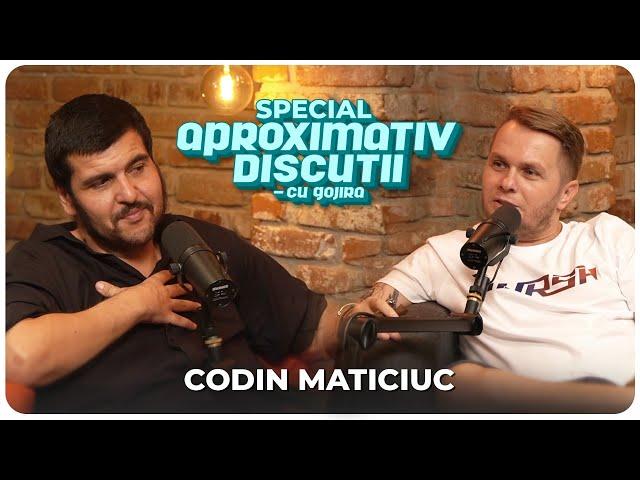 Codin Maticiuc: "Povestesc prima data despre accident!" | Special Aproximativ Discutii cu Gojira