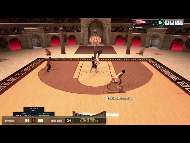 NBA2K25 LIVE BEST 6'7 LOCKDOWN BUILD + BEST JUMPSHOT ON 2K25