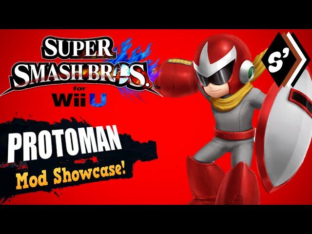 Super Smash Bros. for Wii U Mod Showcase: Proto Man Vertex Hack!