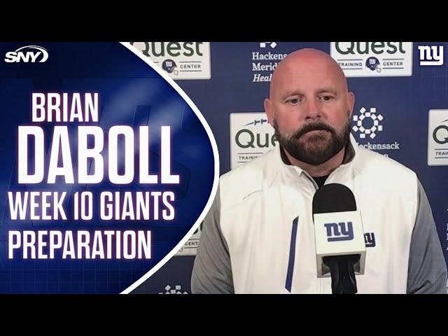 Giants head coach Brian Daboll on preparation ahead of Week 10 in Germany | SNY