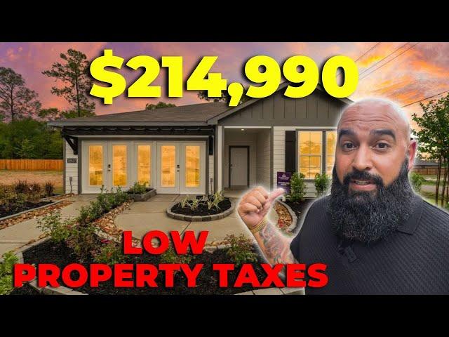 CHEAPEST Suburb in Houston Texas + LOW TAXES | MOST AFFORDABLE Homes in Conroe TX