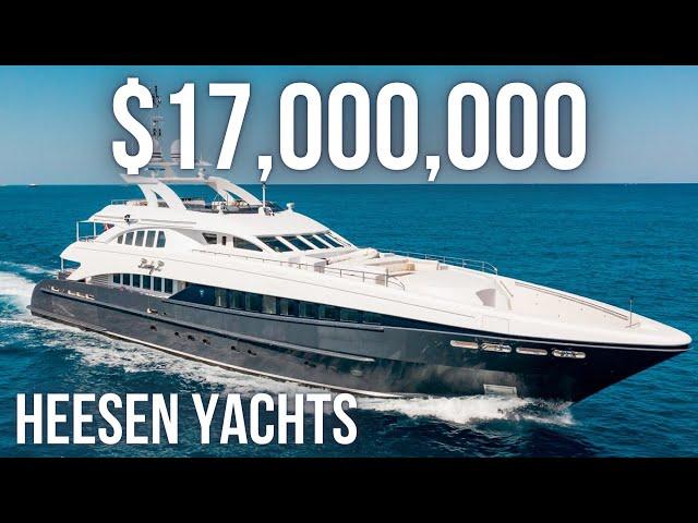 $17,000,000 146' Heesen SuperYacht Tour