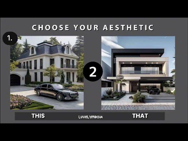 Build your dream house (pt.1)|This or That..which would you rather pick? #aesthetic #viralvideo