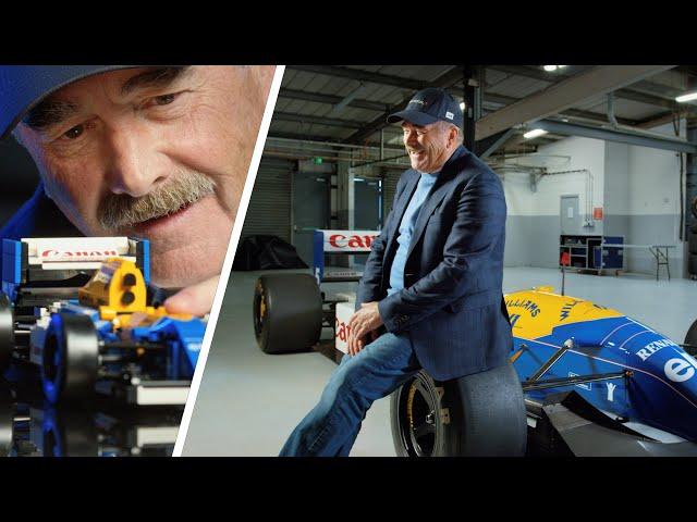 The Magic of Racing Documentary: Nigel Mansell and LEGO® Icons Williams Racing FW14B & Nigel Mansell