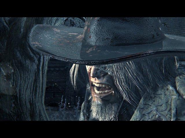 Bloodborne: Father Gascoigne Boss Fight (1080p)