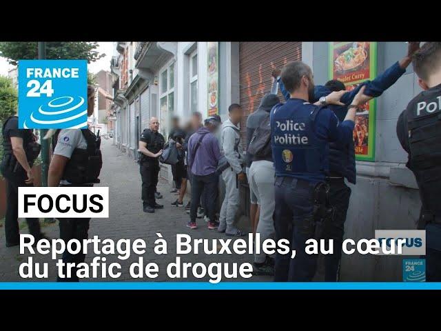 Bruxelles, nouvelle plaque tournante du trafic de drogue en Europe • FRANCE 24