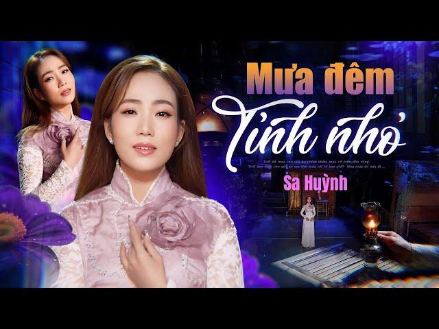Nhạc Lính Đang Hot  MƯA ĐÊM TỈNH NHỎ -  SA HUỲNH || Sáng Tác: Hà Phương & Anh Việt Thanh