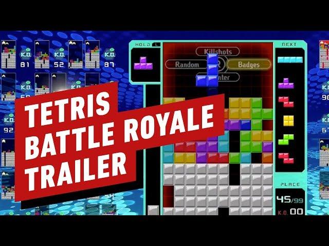 Tetris 99 Reveal Trailer (BATTLE ROYALE) - Nintendo Direct