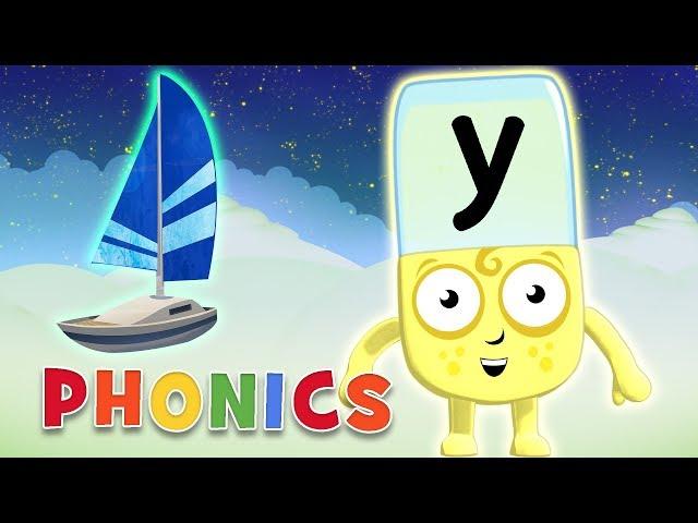 Phonics - Learn to Read | The Letter Y | Alphablocks