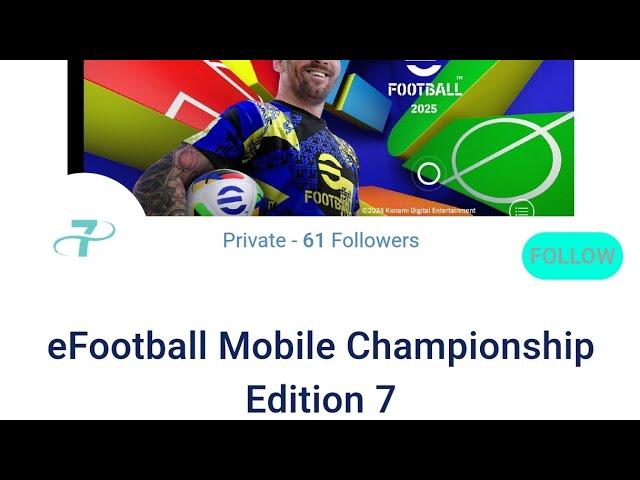 eFootball Mobile Championship Edition 7 Official Trailer