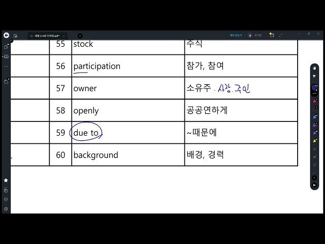 Day 1_같이 읽자 토익 단어 : 토익보카 토익단어 토익독학 토익노베이스 추천