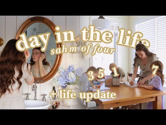 BIG Life Changes!? Day in the Life of a SAHM of 4 + life update