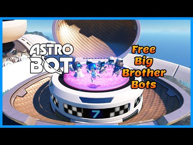 Astro Bot: Serpent Starway, Free Big Brother! Bot locations