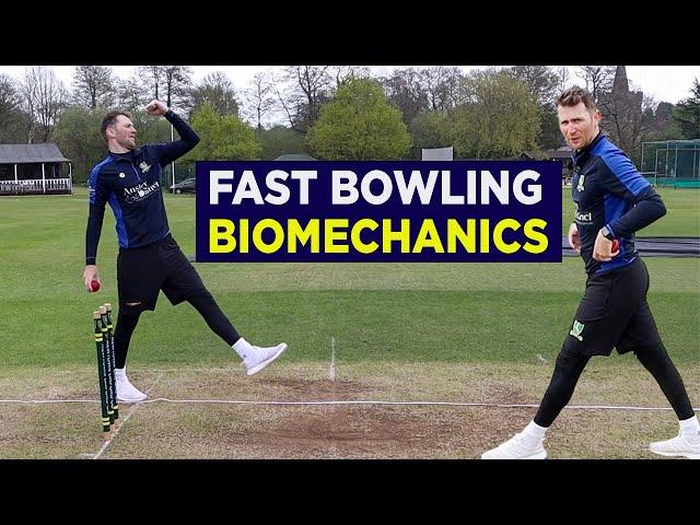 Fast Bowling Biomechanics Cricket: How To Bowl Fast & PREVENT Injury With CORRECT Technique