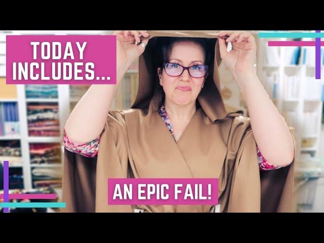 When Bad Things Happen To Good Fabric :: McCalls 8029, An Epic Fail! :: Daily Waffle 2021 :: Day 894