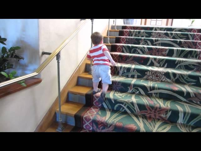 25 month old at the Grand Hyatt Kauai