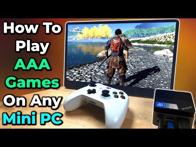 How To Play Any Game On A Mini PC | Sunshine Moonlight App | GMKtec Nucbox G5 Game Streaming Test