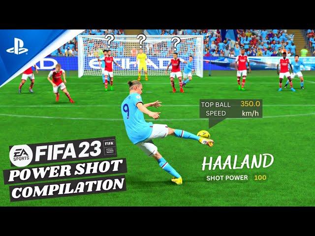 FIFA 23 | POWER SHOT COMPILATION #4 | PS5 [4K60] HDR