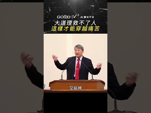 大道理救不了人 這樣才能穿越痛苦 #道再人間 #董宇正