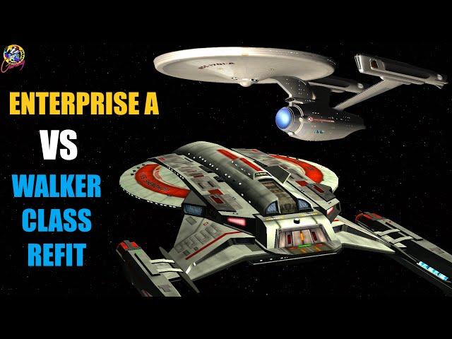 USS Shenzhou Walker Class Refit VS USS Enterprise A - Both Ways - Star Trek Starship Battles