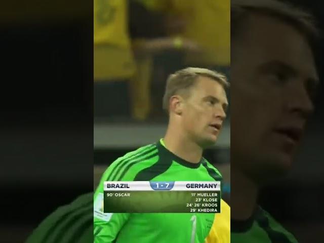 Germany Vs Brazil 7-1 