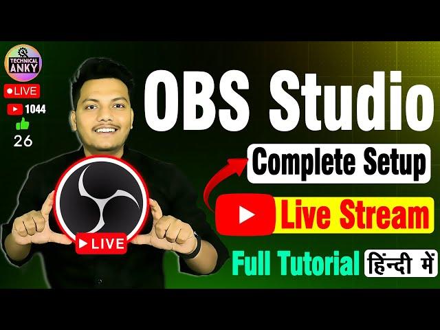 OBS Studio Setup for YouTube Live Streaming 2024 | Best OBS Settings for Streaming with Low-End PC