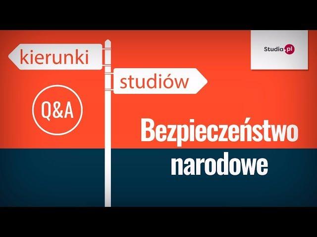 Kierunek bezpieczeństwo narodowe - program studiów, praca, zarobki.