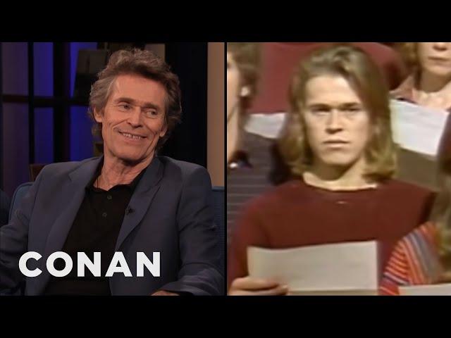 Willem Dafoe Pronounced His Name Wrong | CONAN on TBS