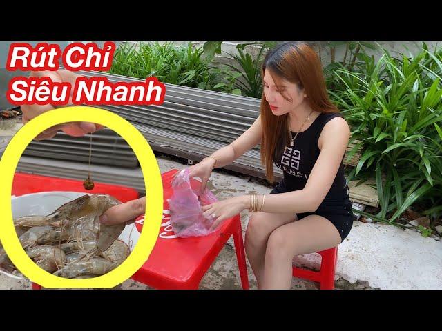 3 Cách Lột Tôm Rút Chỉ Tôm Siêu Nhanh / Mẹo Vặt - Công Thức