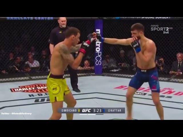 Renato Moicano Chopping Down Calvin Kattar