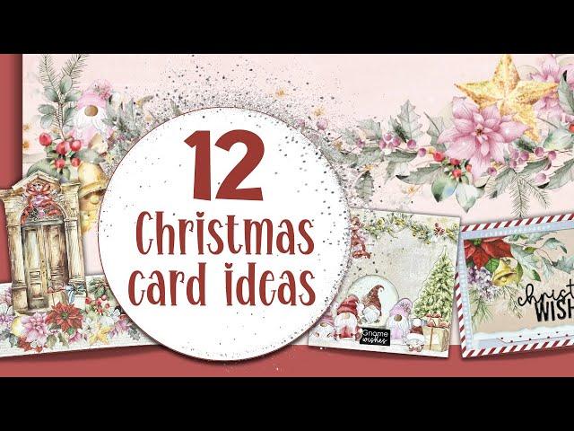 EASY CHRISTMAS CARD MAKING IDEAS AND DESIGNS | UNIQUELY CREATIVE | NON-TRADITIONAL CHRISTMAS CARDS