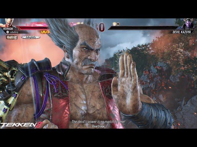 Tekken 8 | Heihachi Mishima It's Back! Arcade Mode Hard Devil Kazuya & Customization [PS5]