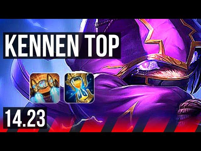 KENNEN vs VOLIBEAR (TOP) | KR Challenger | 14.23