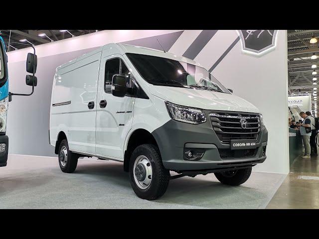 Серийный ГАЗ Соболь НН 4WD: обзор полноприводной версии с выставки Comvex 2024