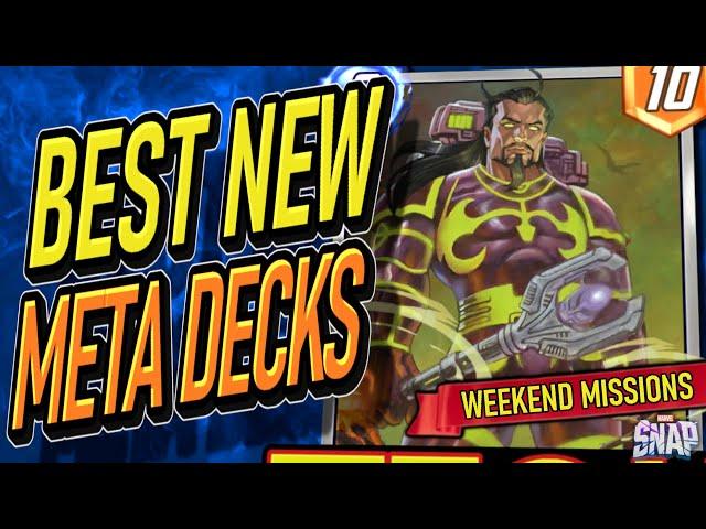 Top 10 Meta Decks After Agamotto! Play These for INFINITE FAST! Marvel Snap