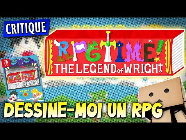 Dessine-moi un RPG, RPG Time - The Legend of Wright, la critique