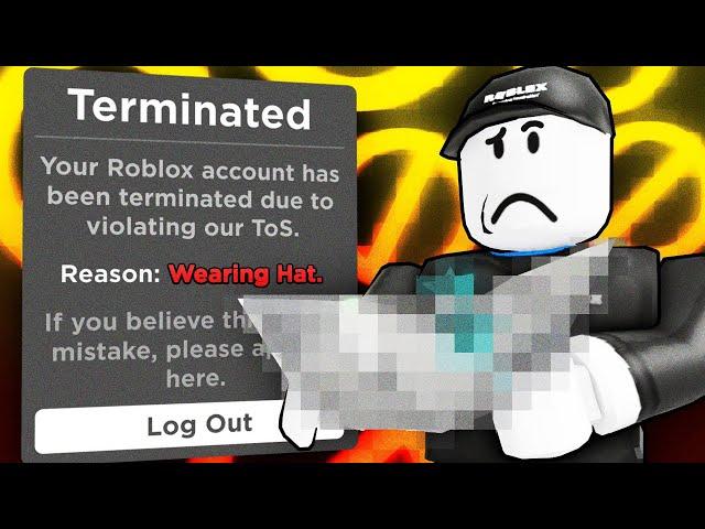 DONT WEAR THIS ROBLOX HAT, You'll Get Banned...