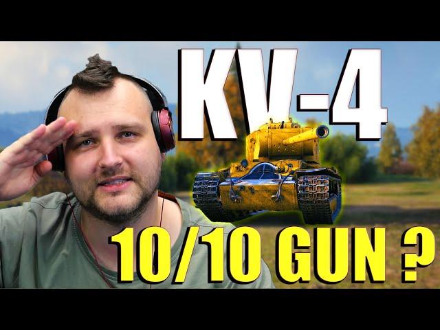 KV-4: The Surprising Heavy Tank with Great Gun Handling! | World of Tanks