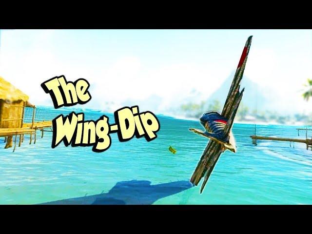 ACTUALLY winning dogfights by Wing-Dipping?! - Battlefield 5 Pacific #Ad