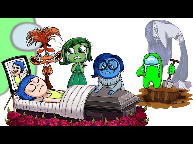 R.I.P JOY! SAD STORY | JOY Dies | FNF Goodbye World | Sad Inside Out Animation