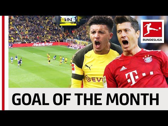 Top 10 Goals April - Vote For The Goal Of The Month