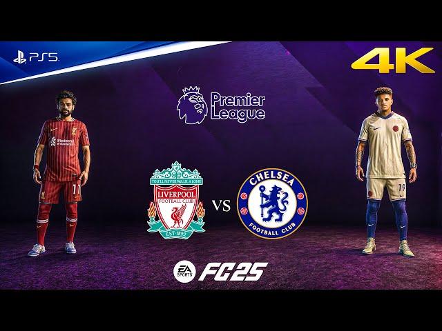 FC 25 - Liverpool vs. Chelsea | Premier League 24/25 Full Match | PS5™ [4K60]