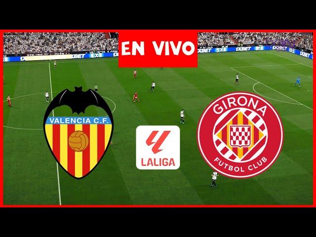 EN VIVO : Valencia vs Girona I Laliga 24/25 I Partido Completo fútbol en un Videojogo