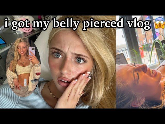 GETTING MY BELLY PIERCED AT 15! *+ a f1 arcade*