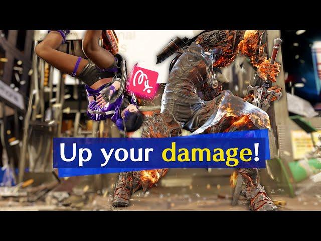 Increase Your Combo DAMAGE | TEKKEN Tips