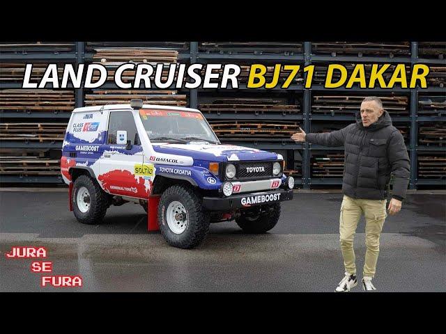 S japancem na Dakar! Toyota Land Cruiser BJ71 Dakar - Jura se fura