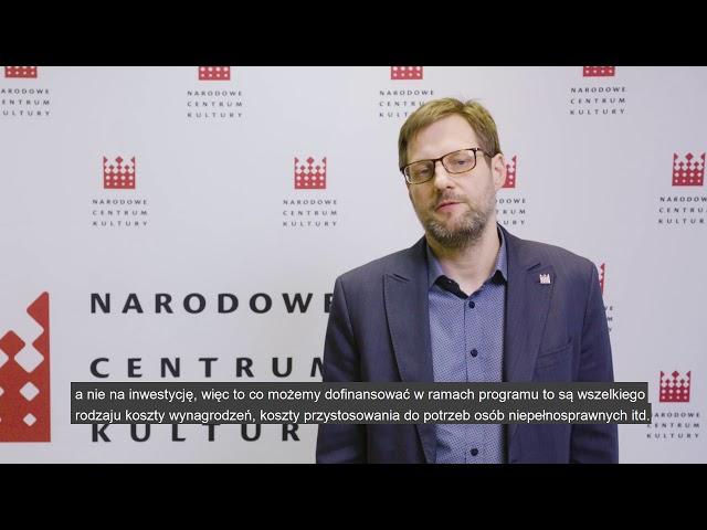 Kultura w sieci - nowy program dotacyjny!